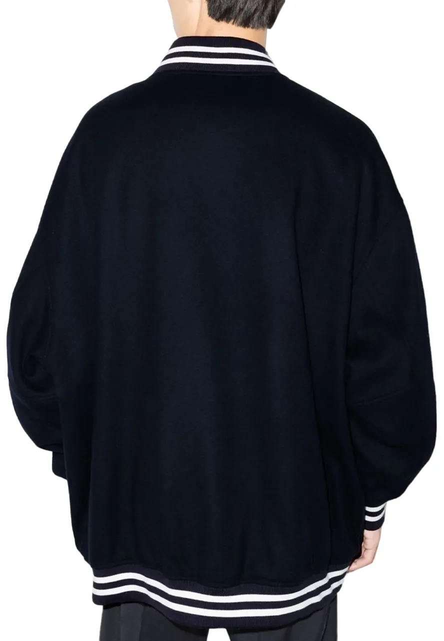 Valentino Oversized Black Bomber Jacket 2 valentino-oversized-bomber-jacket