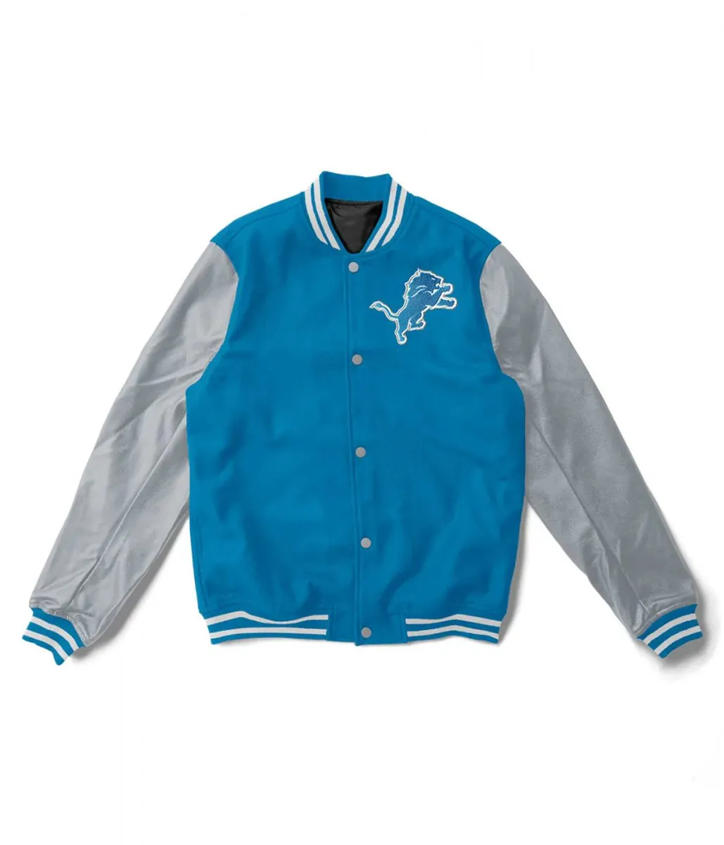 Varsity Two Tone Detroit Lions Letterman Jacket 1 varsity-two-tone-detroit-lions-letterman-jacket