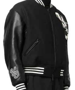 Y-3 Black Zipper Bomber Jacket 10 y-3-zipper-bomber-jacket