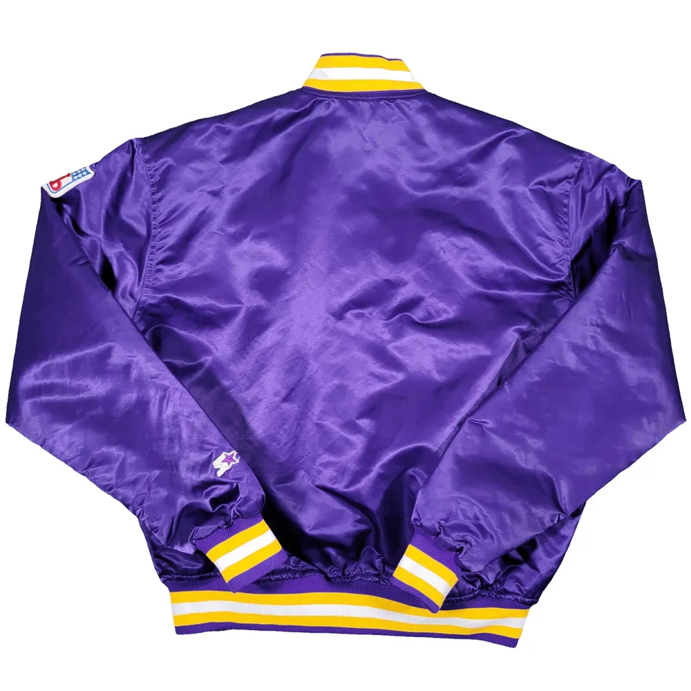90s Minnesota Vikings Purple Satin Jacket 2 90s-minnesota-vikings-bomber-jacket