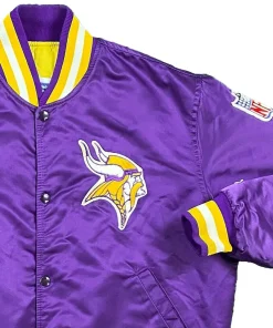 90s Minnesota Vikings Purple Satin Jacket 9 90s-minnesota-vikings-purple-jacket
