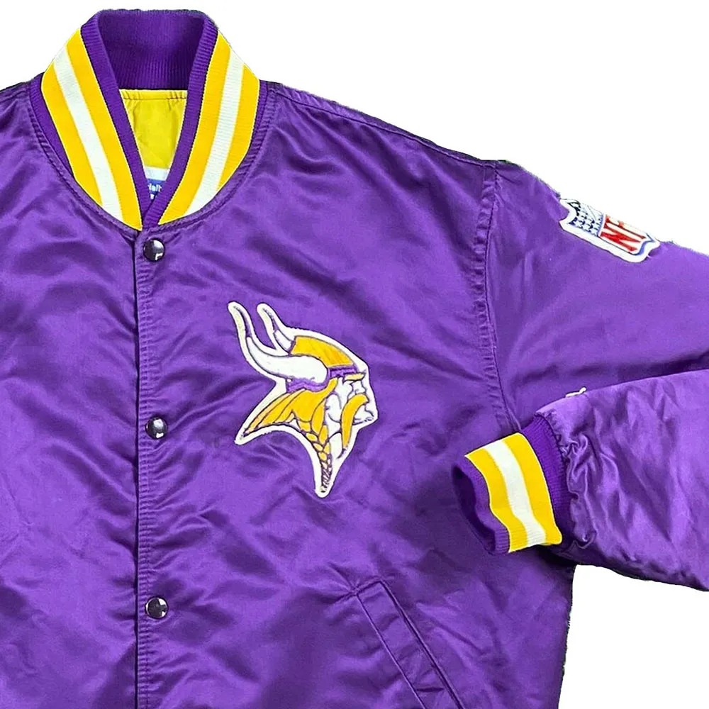 90s Minnesota Vikings Purple Satin Jacket 5 90s-minnesota-vikings-purple-jacket