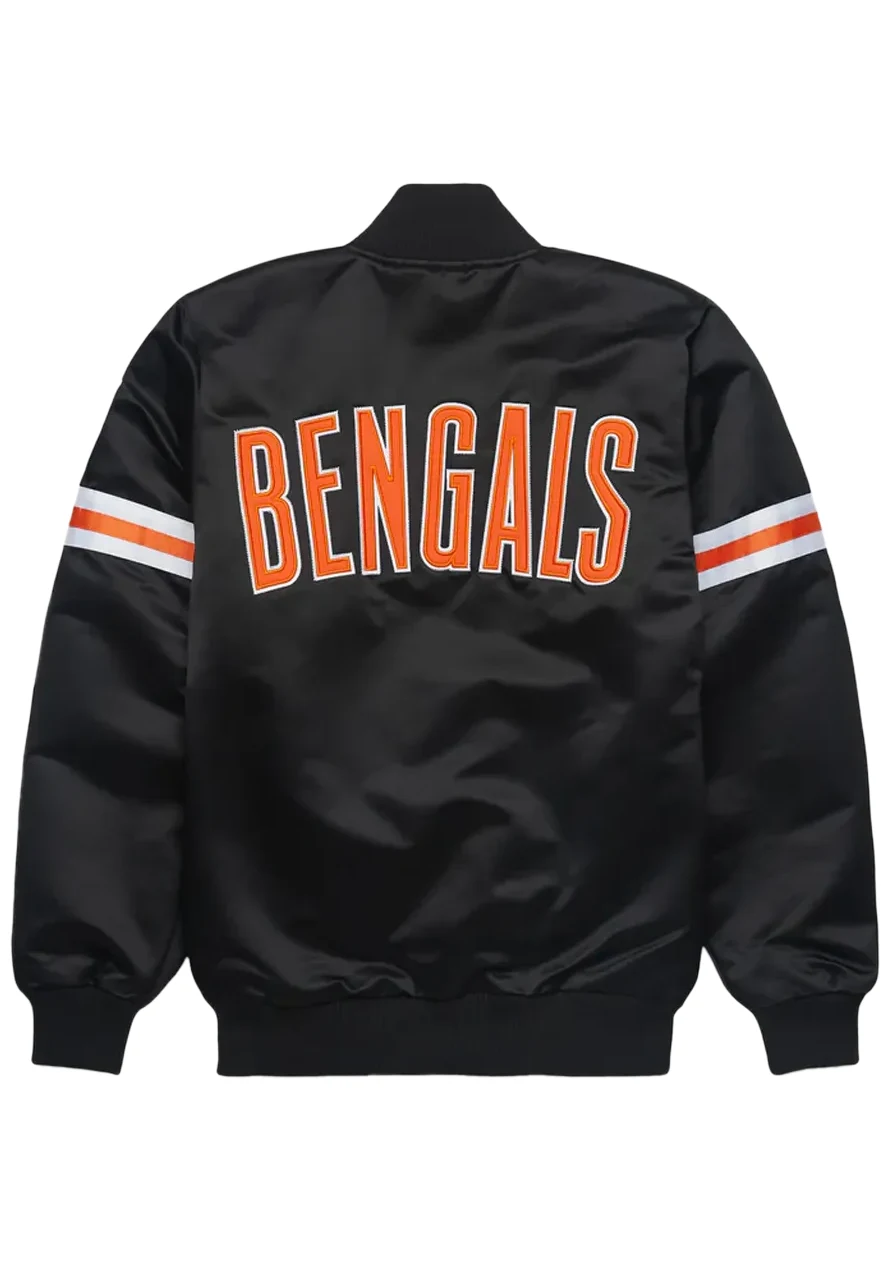Starter Cincinnati Bengals Satin Jacket 4 bengals-black-satin-jacket