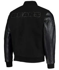 black-chicago-bears-jacket