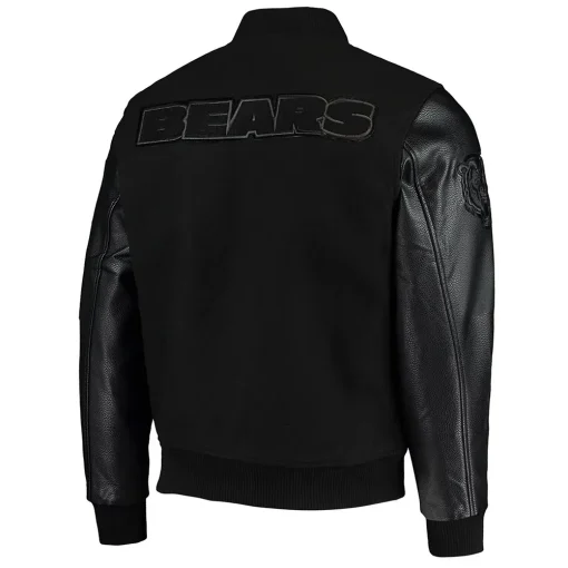 black-chicago-bears-jacket