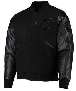 black-chicago-bears-varsity-jacket