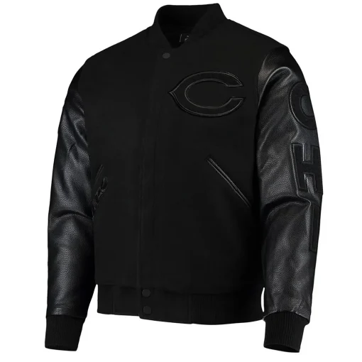 black-chicago-bears-varsity-jacket