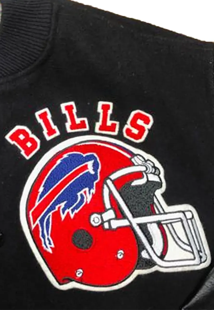 Buffalo Bills 90s Varsity Jacket 6 buffalo-bills-90s-black-varsity-jacket
