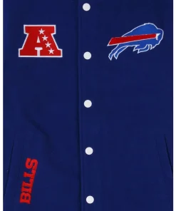 3rd Down Buffalo Bills Varsity Jacket 6 buffalo-bills-jacket