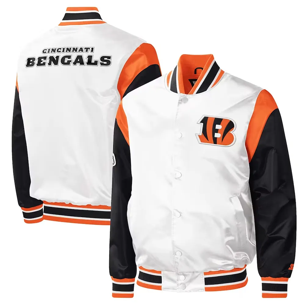 Warm Up Pitch Throwback Cincinnati Bengals Satin Jacket 3 cincinnati-bengals-satin-jacket
