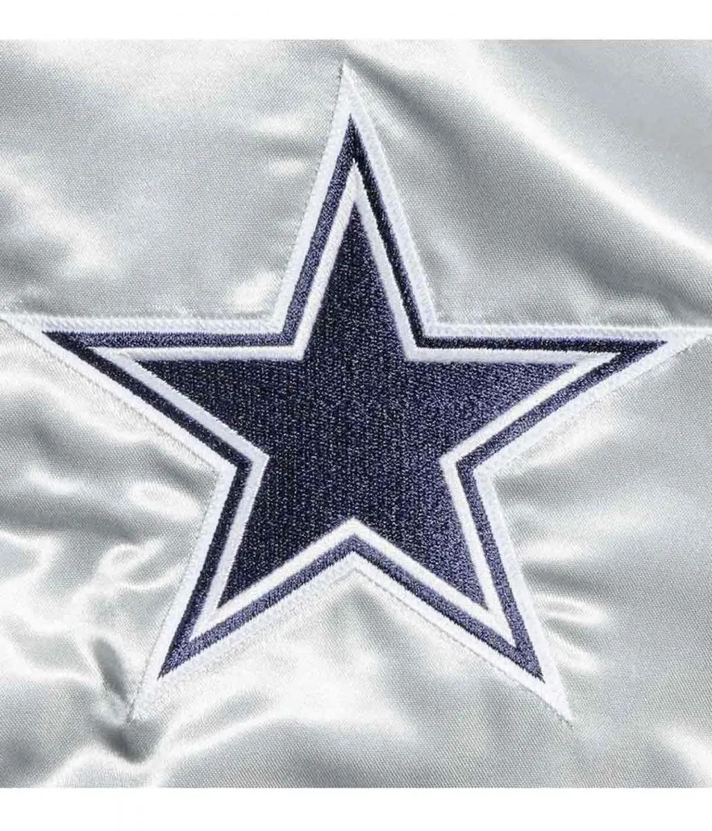 Dallas Cowboys Silver Varsity Jacket 4 dallas-cowboys-jacket