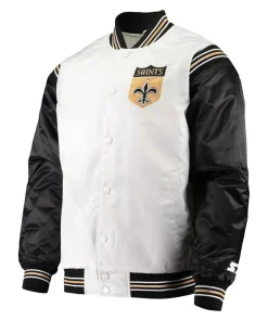 historic-renegade-new-orleans-saints-white-and-black-varsity-jacket