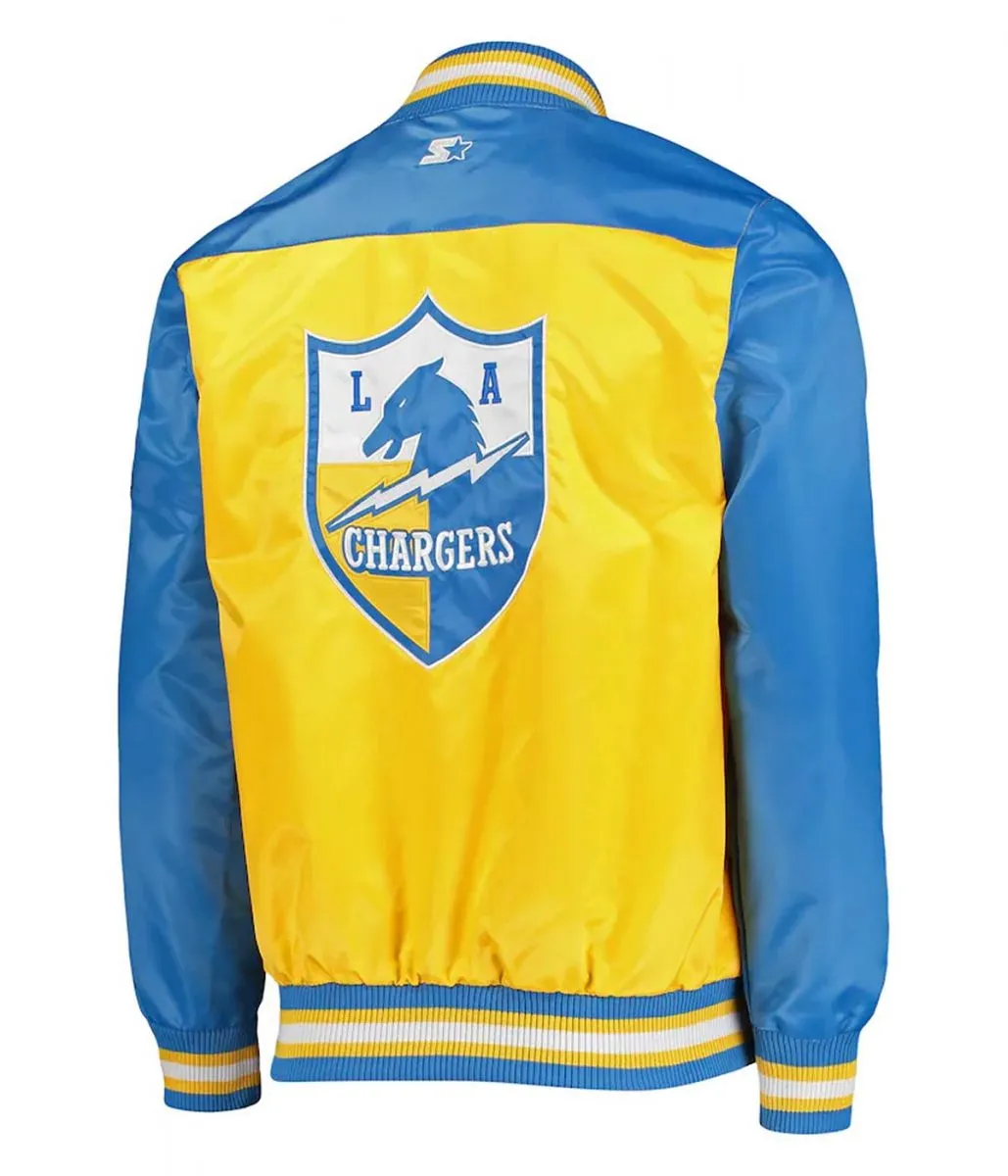 The Tradition II LA Chargers Blue and Gold Jacket 2 la-chargers-blue-and-gold-jacket