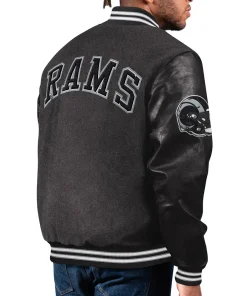 la-rams-black-varsity-letterman-jacket
