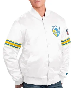 los-angeles-chargers-white-satin-jacket