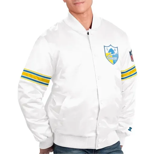 los-angeles-chargers-white-satin-jacket