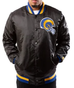 los-angeles-rams-black-satin-jacket
