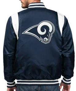 los-angeles-rams-navy-satin-jacket