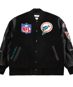 miami-dolphins-varsity-black-jacket