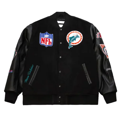 miami-dolphins-varsity-black-jacket