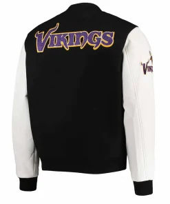 minnesota-black-and-white-varsity-jacket