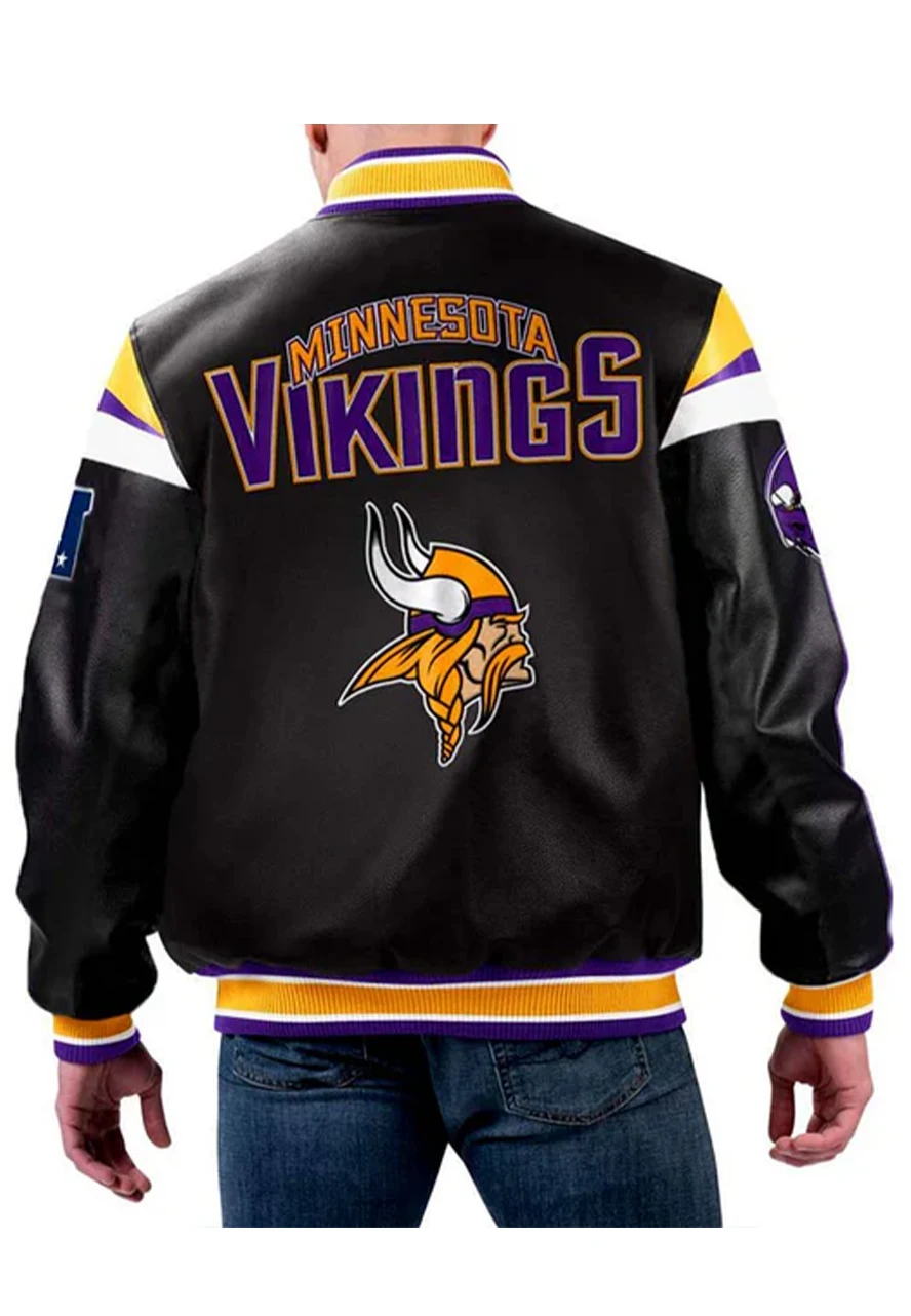 Minnesota Vikings Leather Jacket 2 minnesota-vikings-leather-jacket