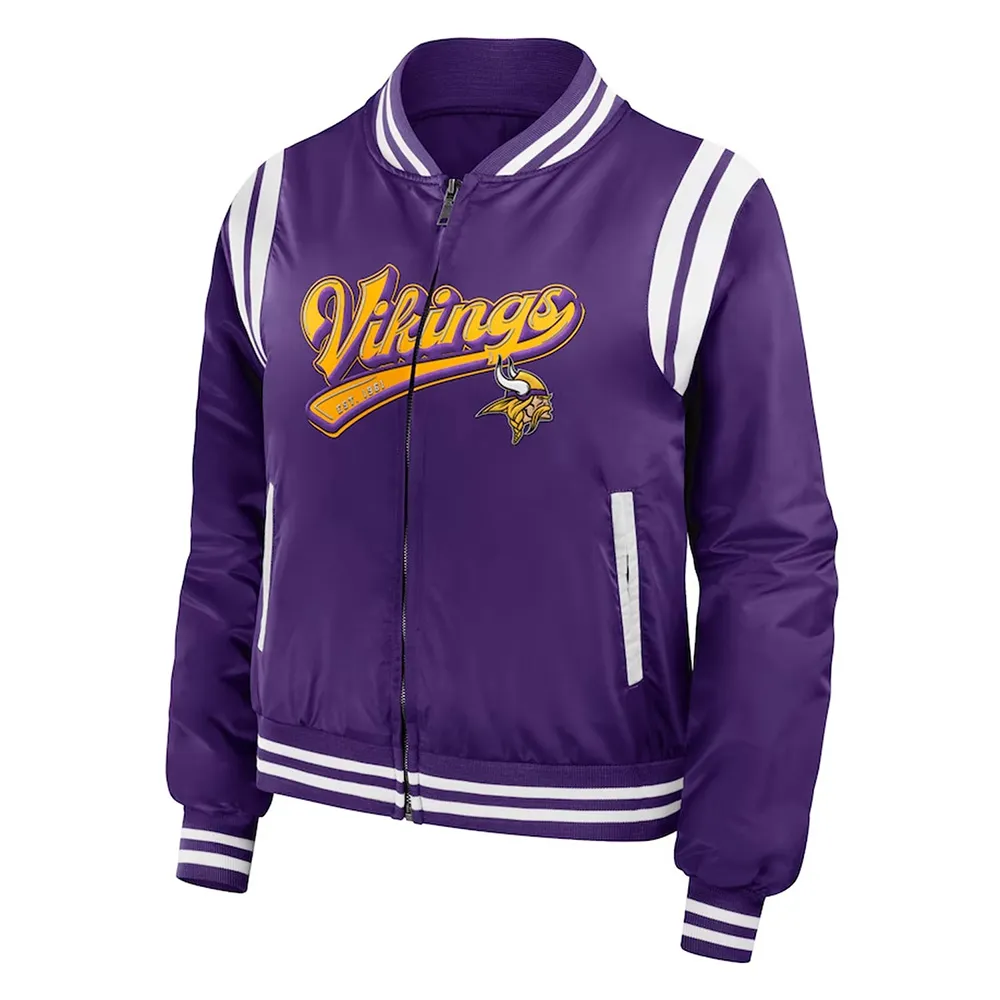 Minnesota Vikings Purple Bomber Jacket 1 minnesota-vikings-purple-bomber-jacket