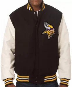 minnesota-white-and-black-vikings-varsity-jacket