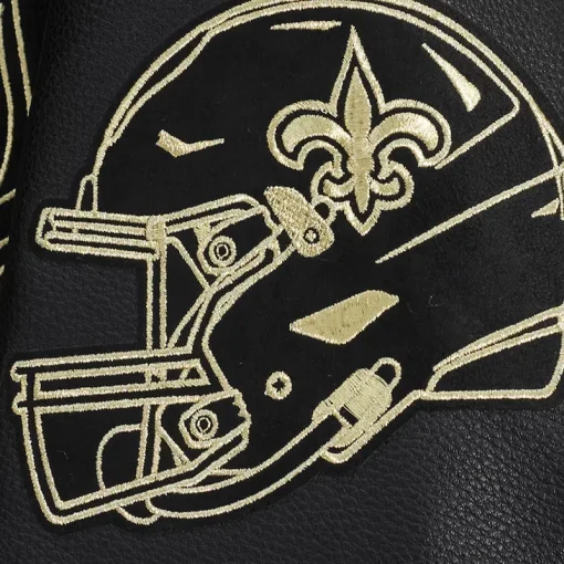 new-orleans-saints-black-letterman-jacket