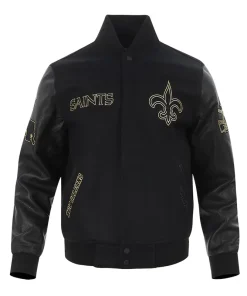 new-orleans-saints-black-varsity-jacket
