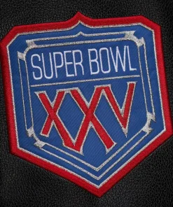 NY Giants Blackout Vintage Logo Jacket 12 new-york-giants-acket