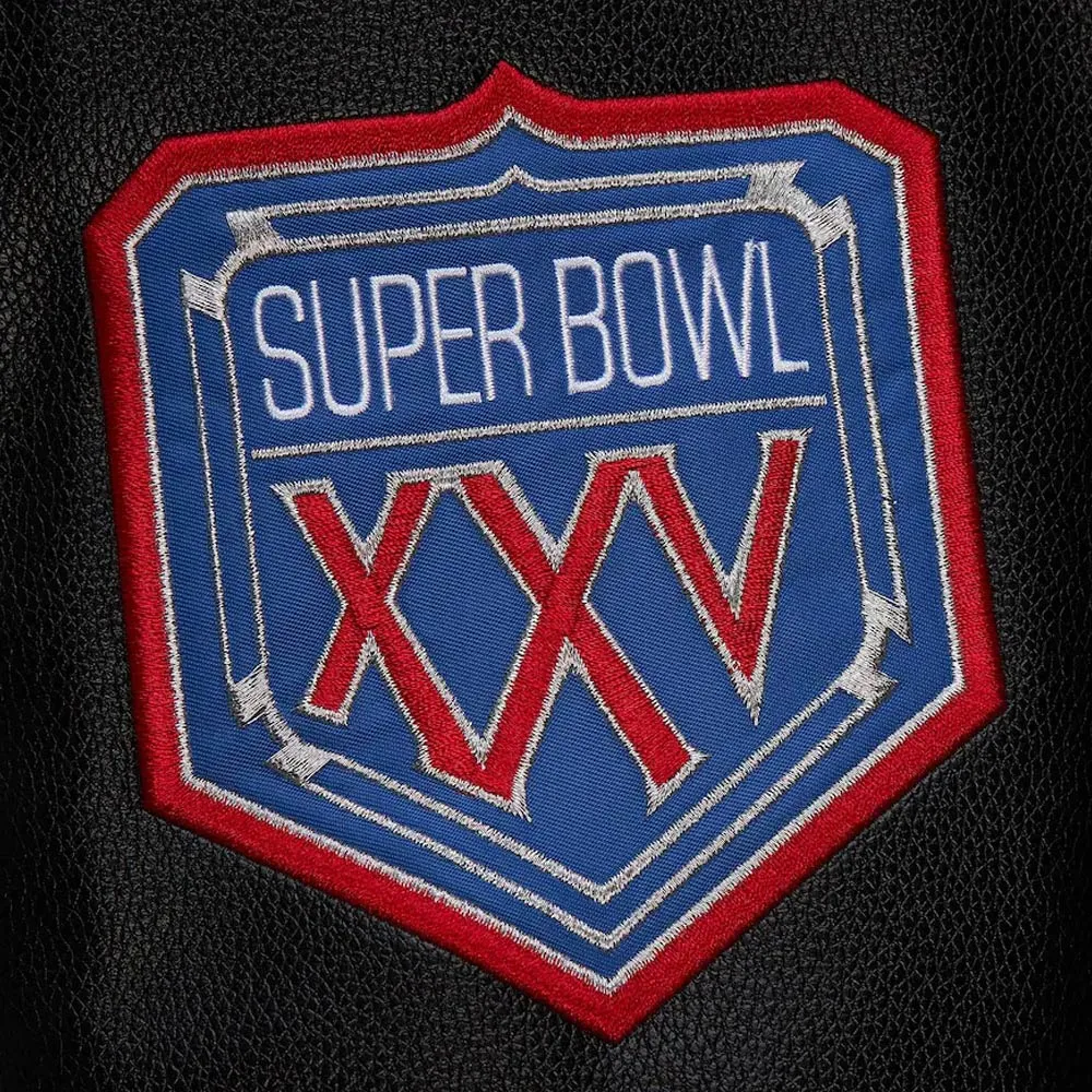 NY Giants Blackout Vintage Logo Jacket 6 new-york-giants-acket