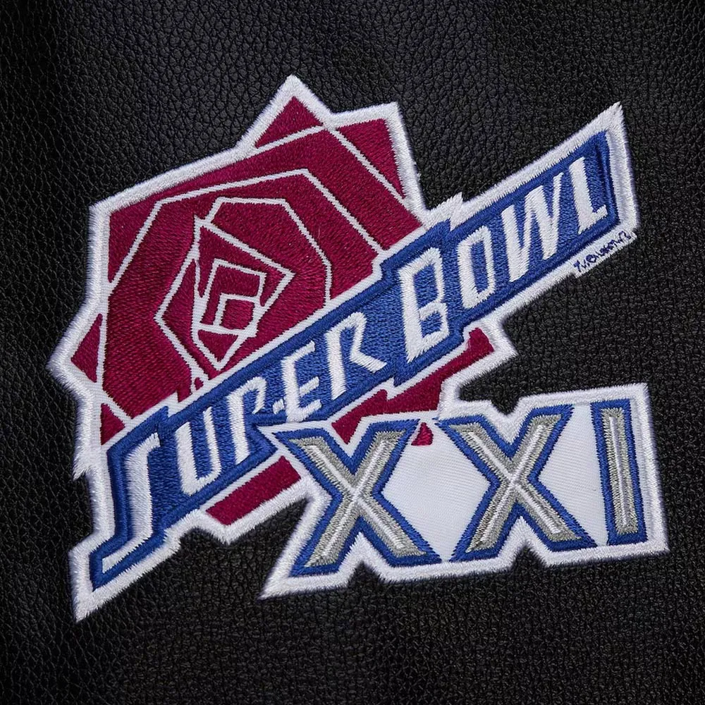 NY Giants Blackout Vintage Logo Jacket 7 ny-giants-blackout-logo-jacket