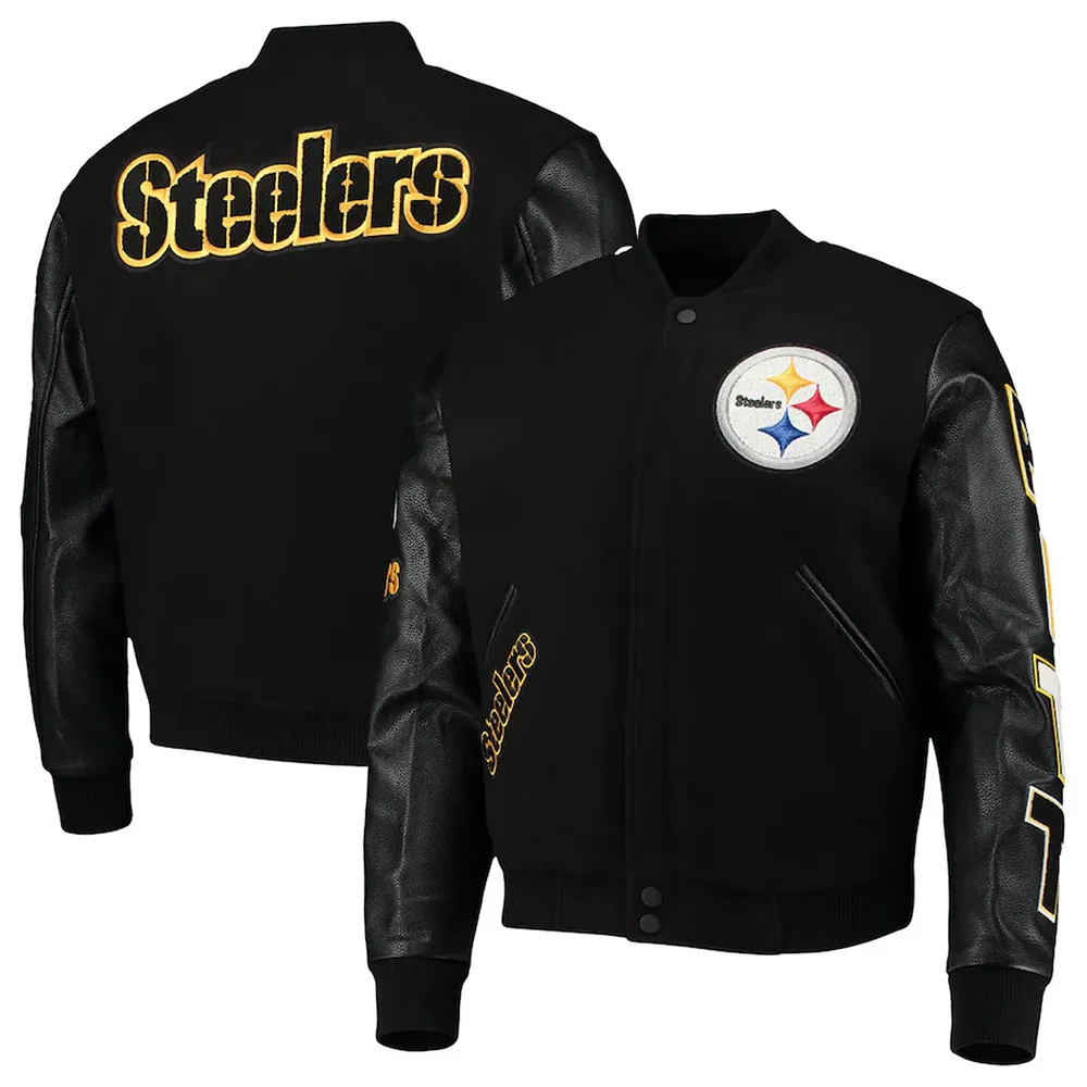 Pittsburgh Steelers Letterman Jacket 3 pittsburgh-steelers-letterman-jacket