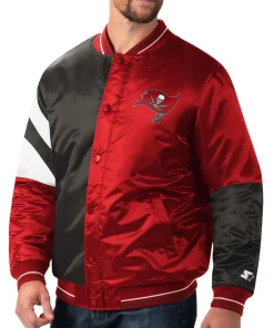 Tampa Bay Buccaneers Black and Red Satin Jacket 7 tampa-bay-buccaneers-jacket