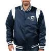 the-prime-los-angeles-rams-navy-satin-jacket