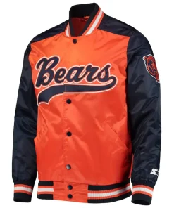 the-tradition-ii-team-chicago-bears-orange-and-blue-varsity-jacket