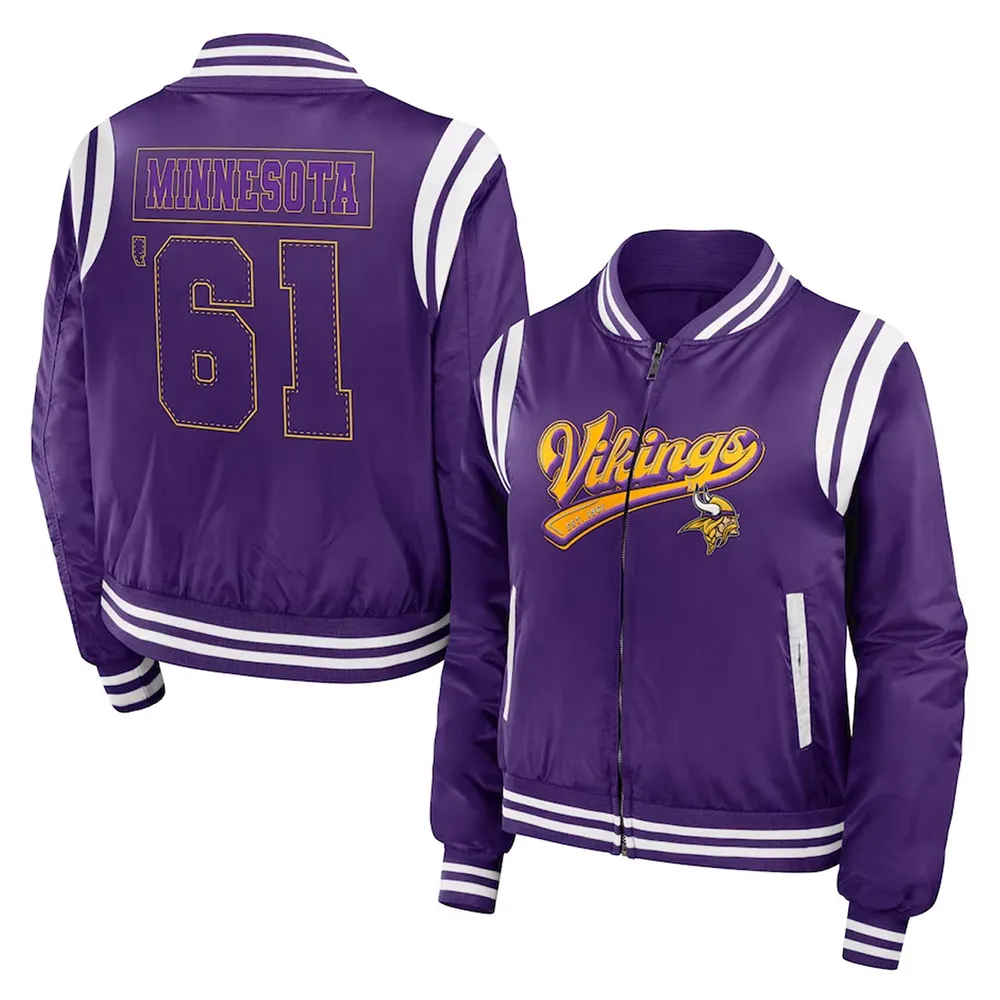 Minnesota Vikings Purple Bomber Jacket 3 vikings-purple-bomber-jacket