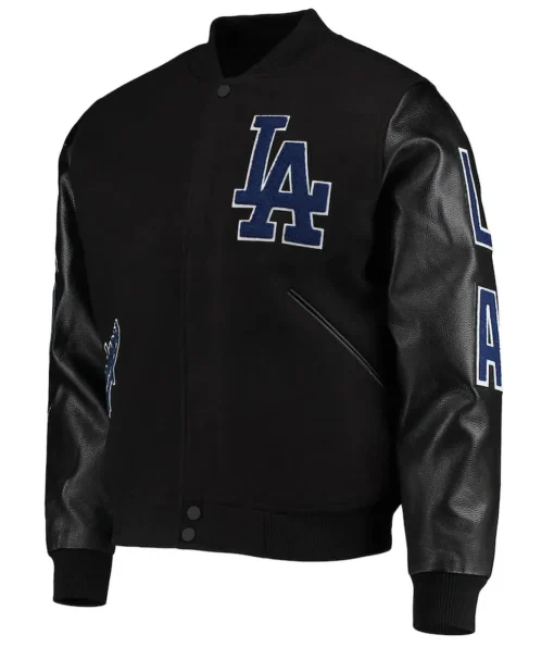 los-angeles-dodgers-black-varsity-jacket